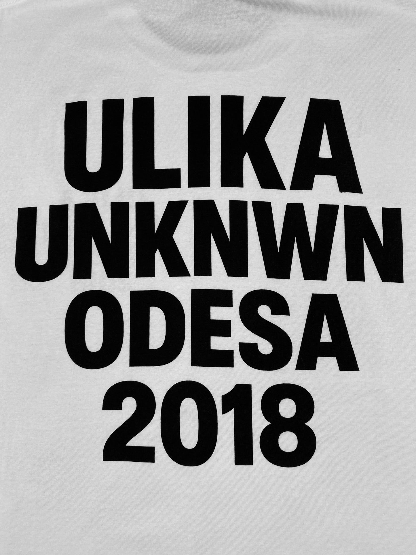 2018 T-SHIRT WEISS