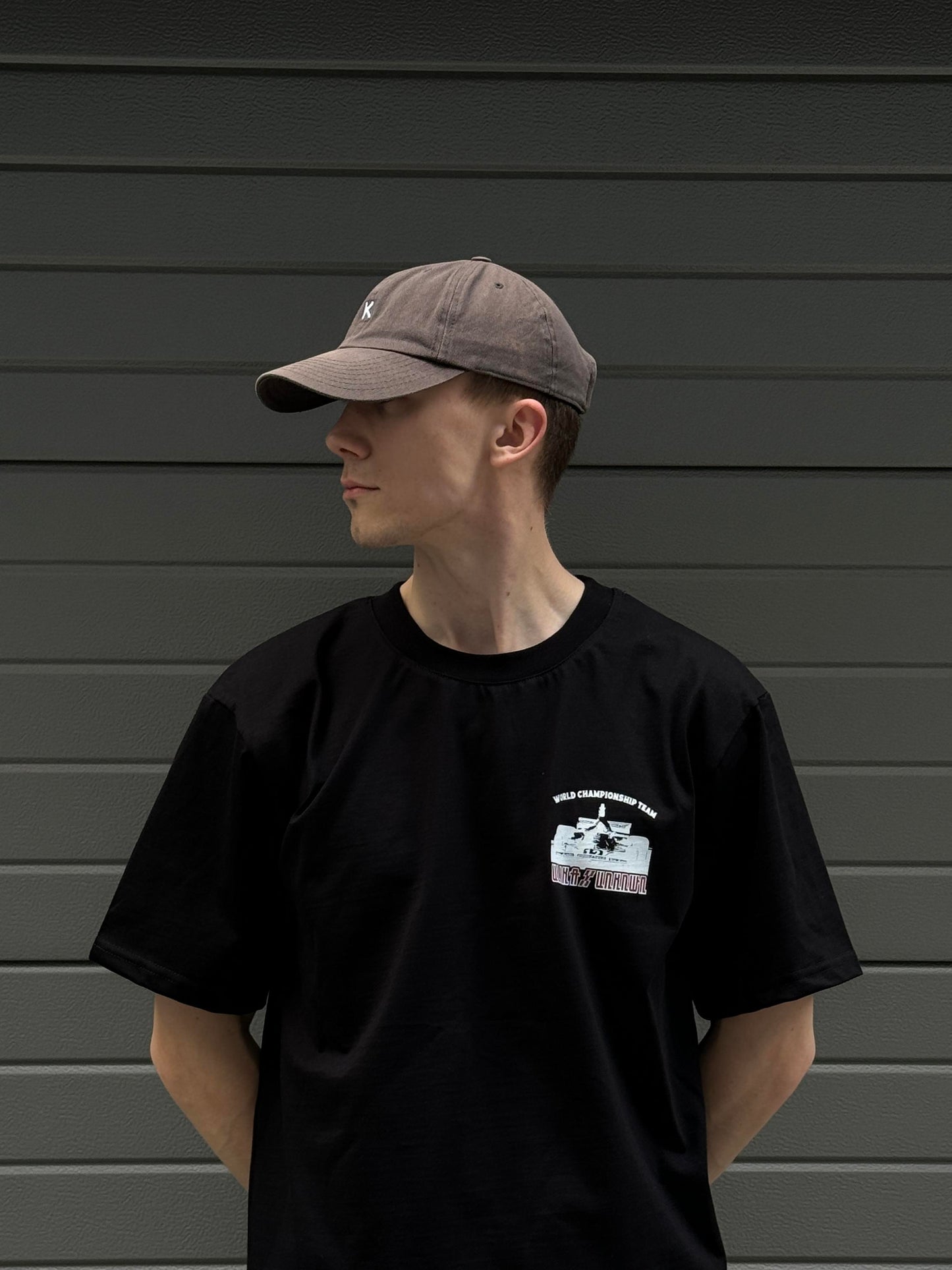 GRAND PRIX T-SHIRT SCHWARZ