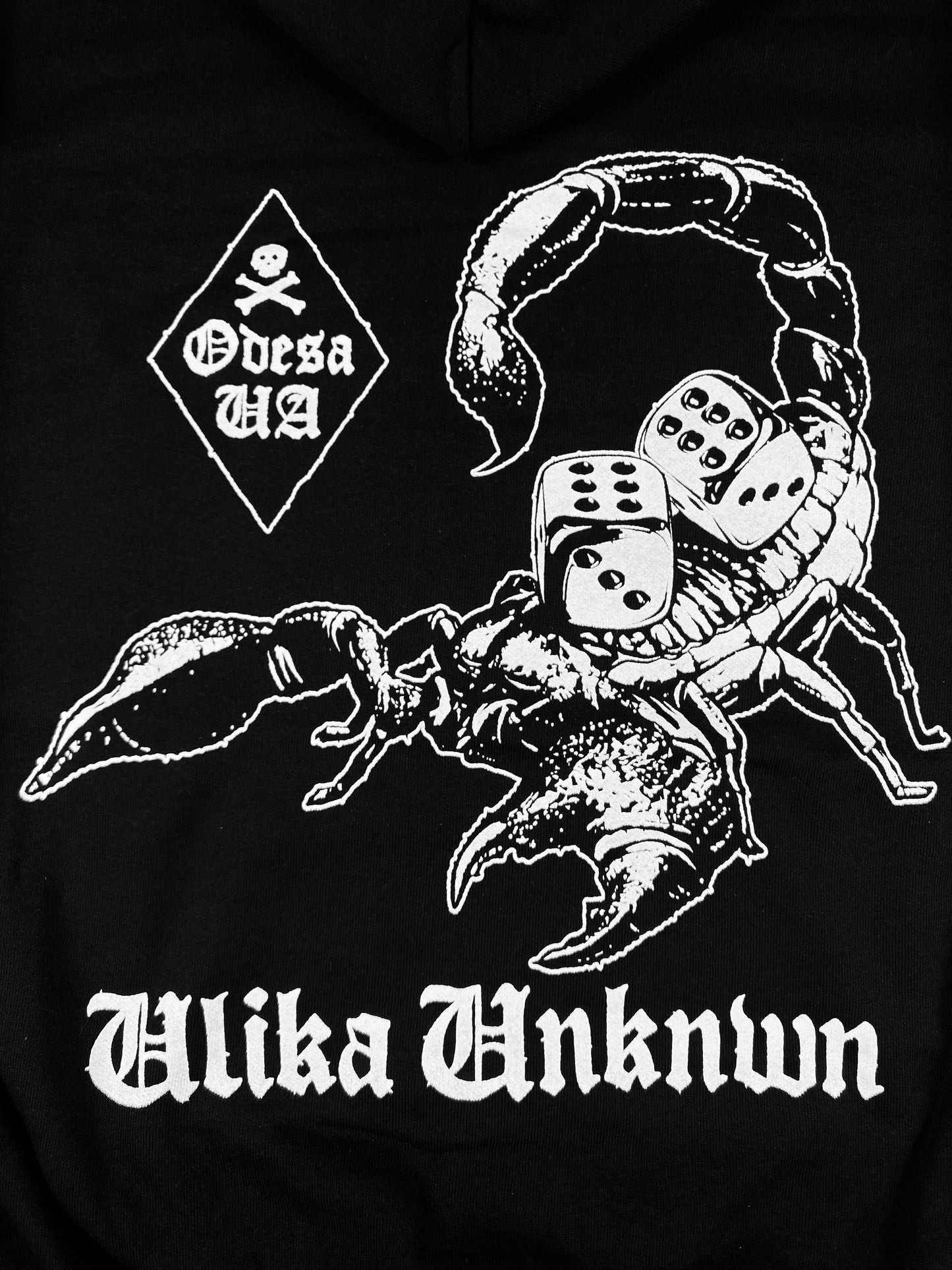 SCORPION HOODIE SCHWARZ