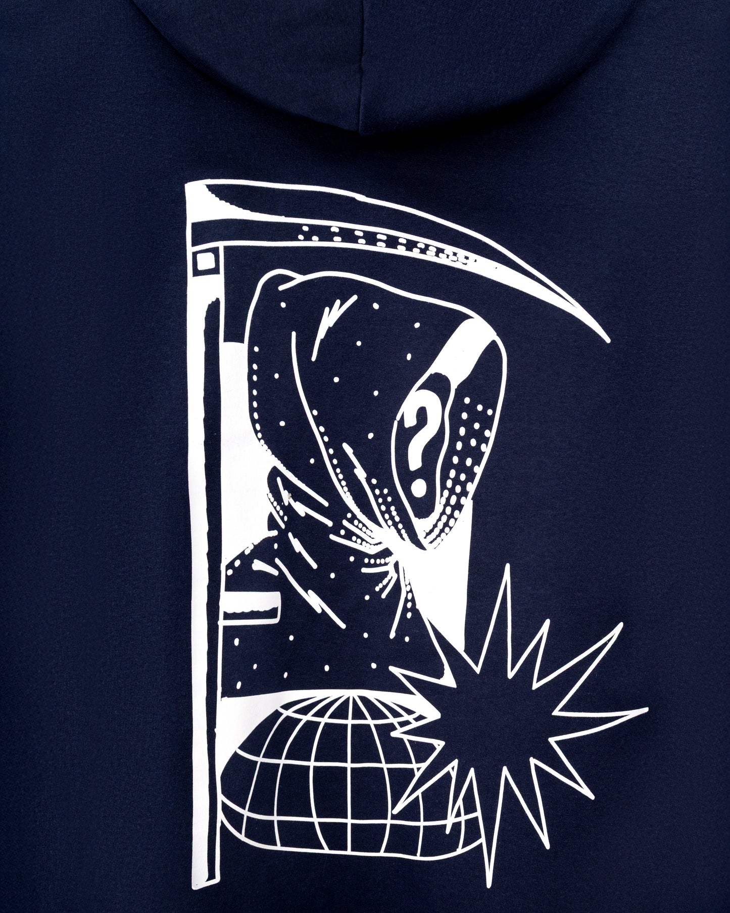 ??? HOODIE DUNKELBLAUER