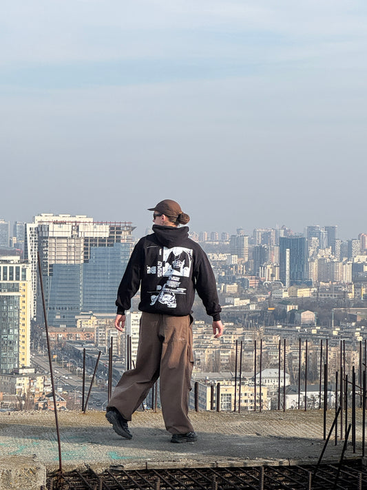 DJ SCREW HOODIE SCHWARZ