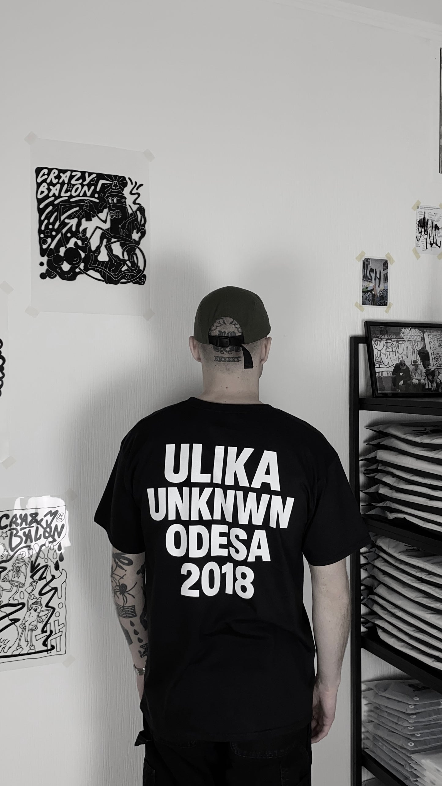 2018 T-SHIRT SCHWARZ