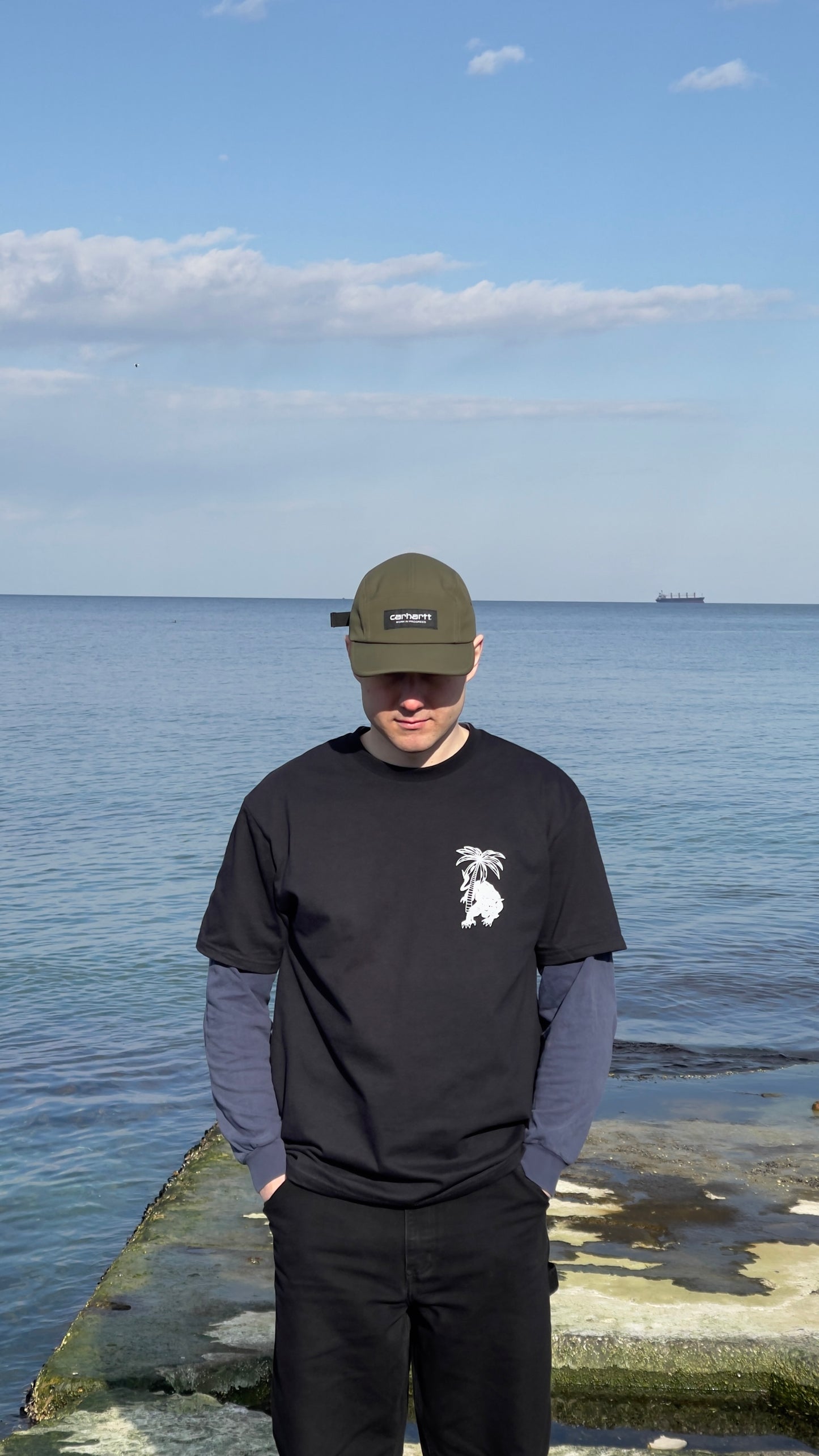 PANTHER T-SHIRT SCHWARZ