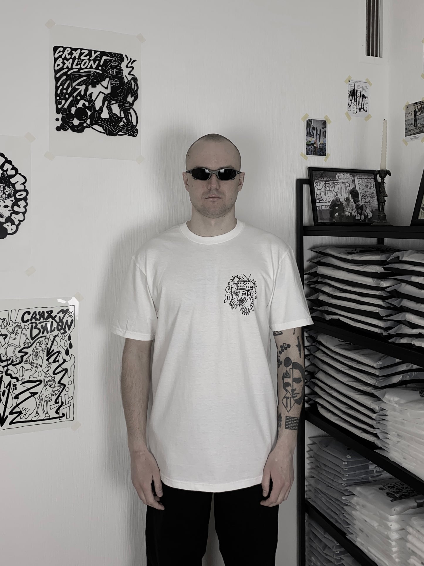 CITY BOY T-SHIRT WEISS