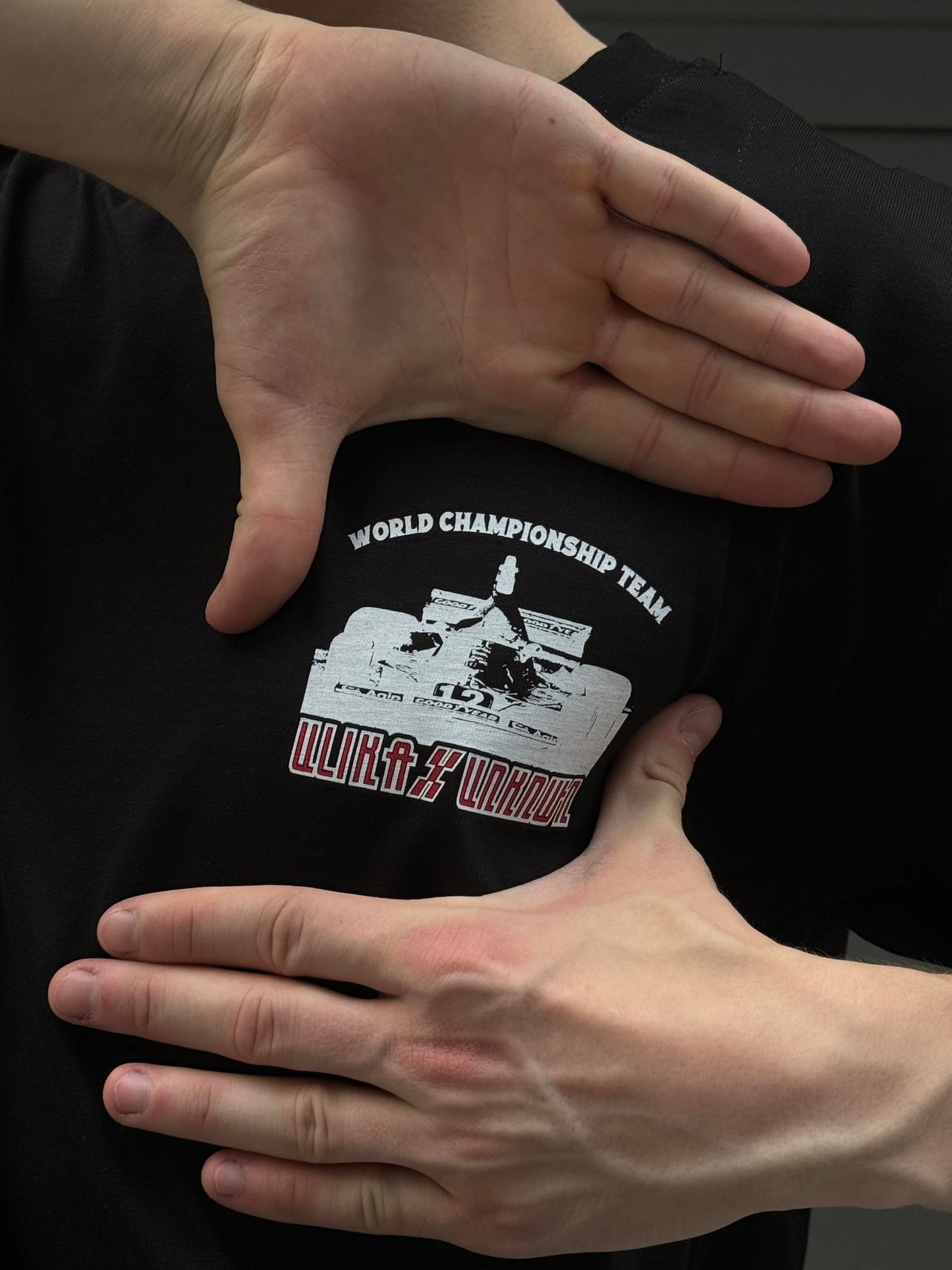 GRAND PRIX T-SHIRT SCHWARZ