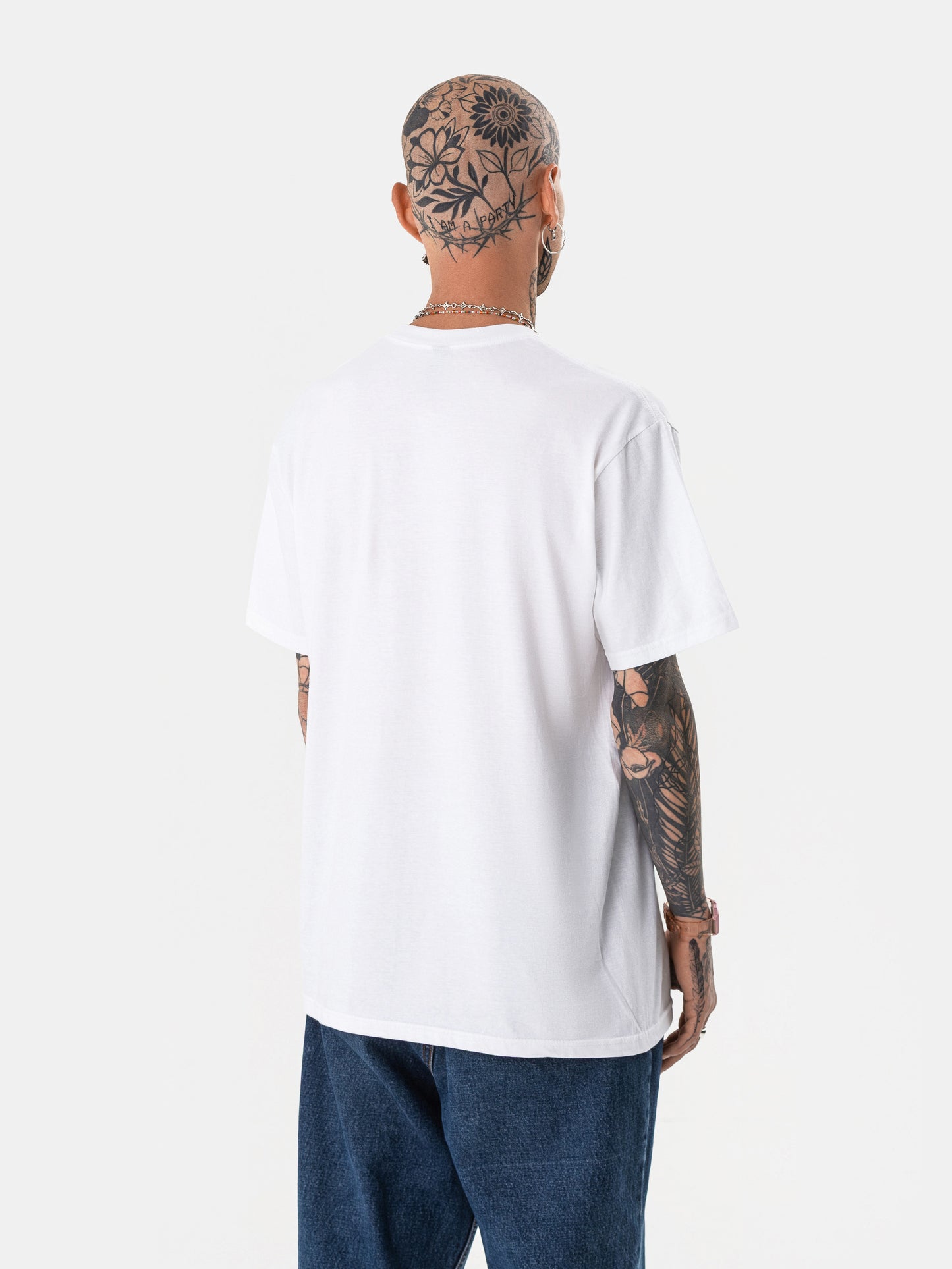 HOOD REAPER T-SHIRT WEISS