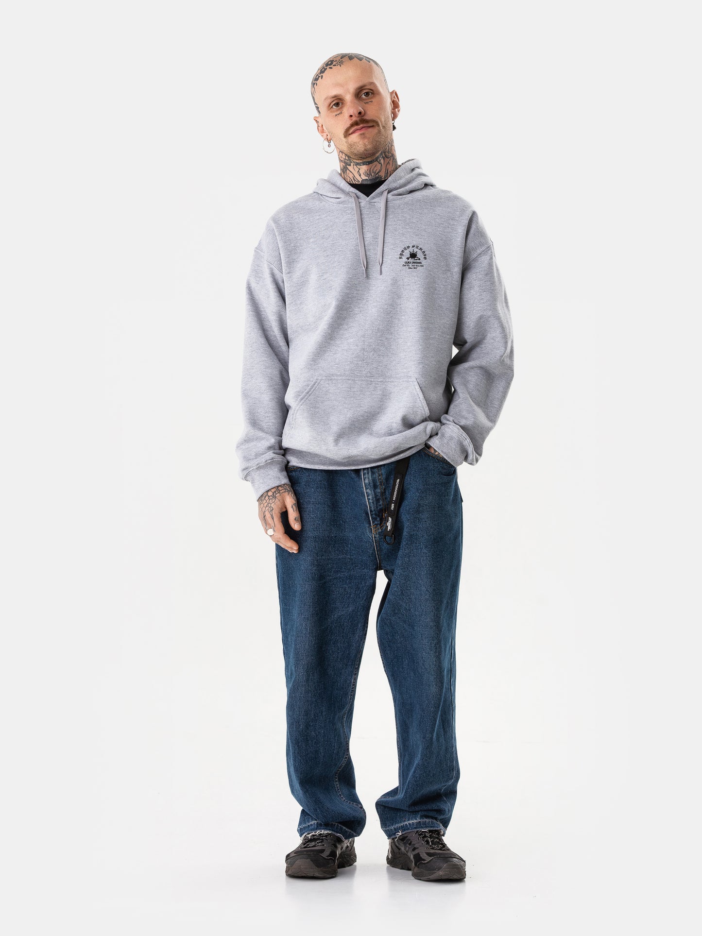 KYOTO STUDIO HOODIE GRAU