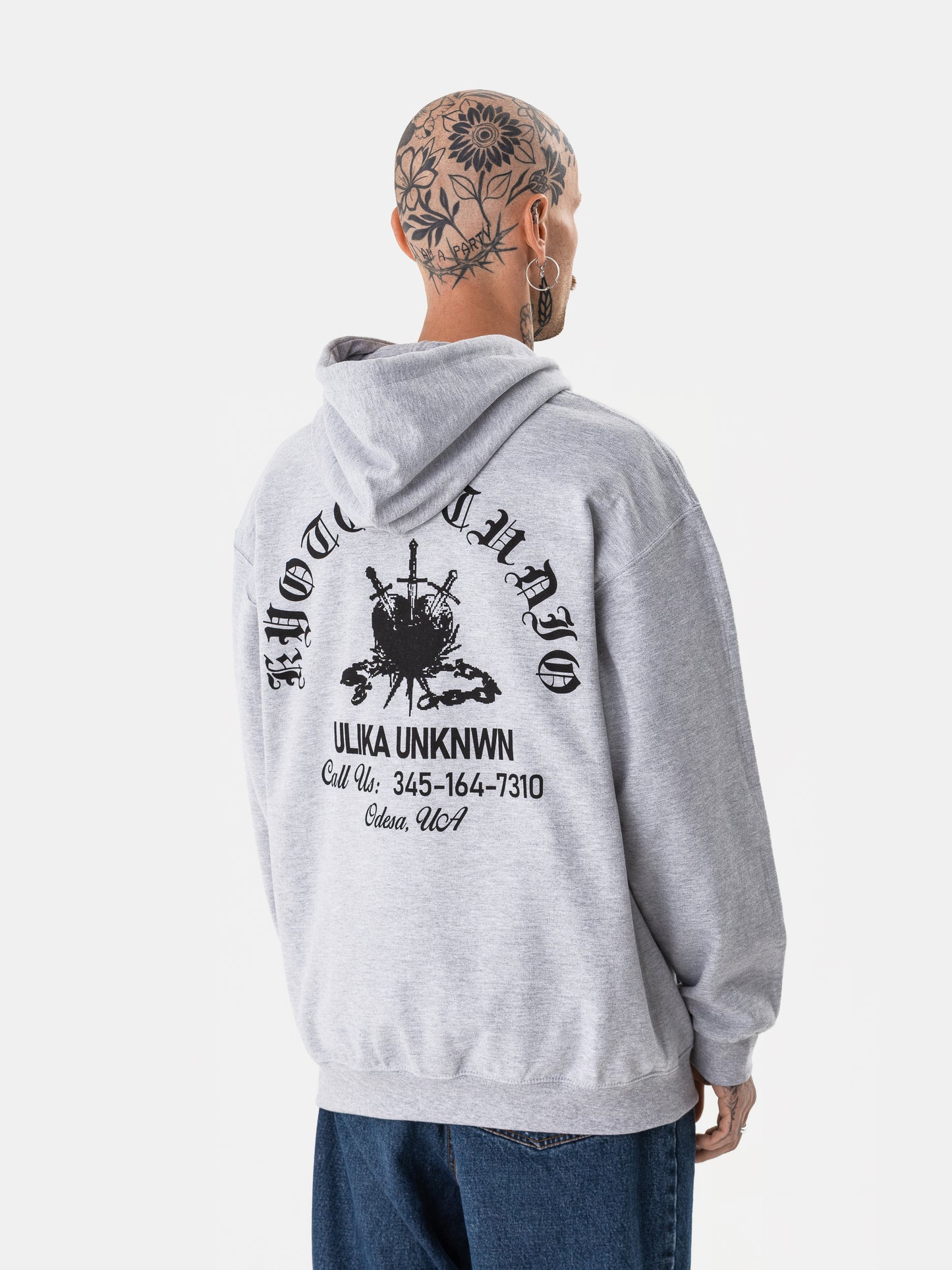 KYOTO STUDIO HOODIE GRAU