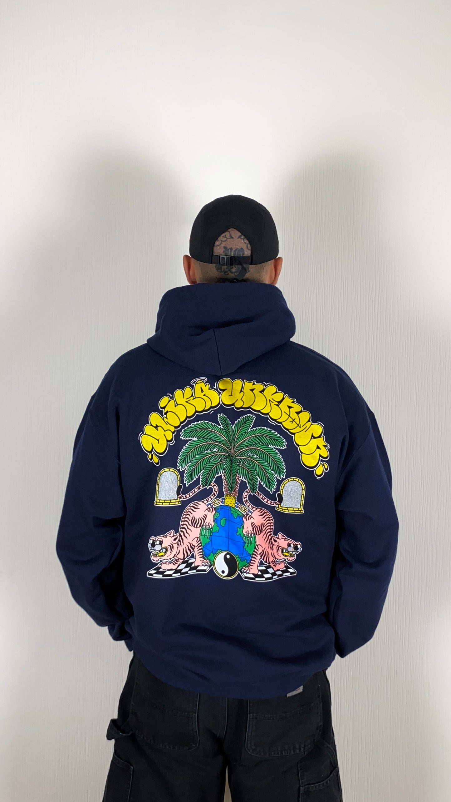 CHAMPIONS HOODIE DUNKELBLAUER