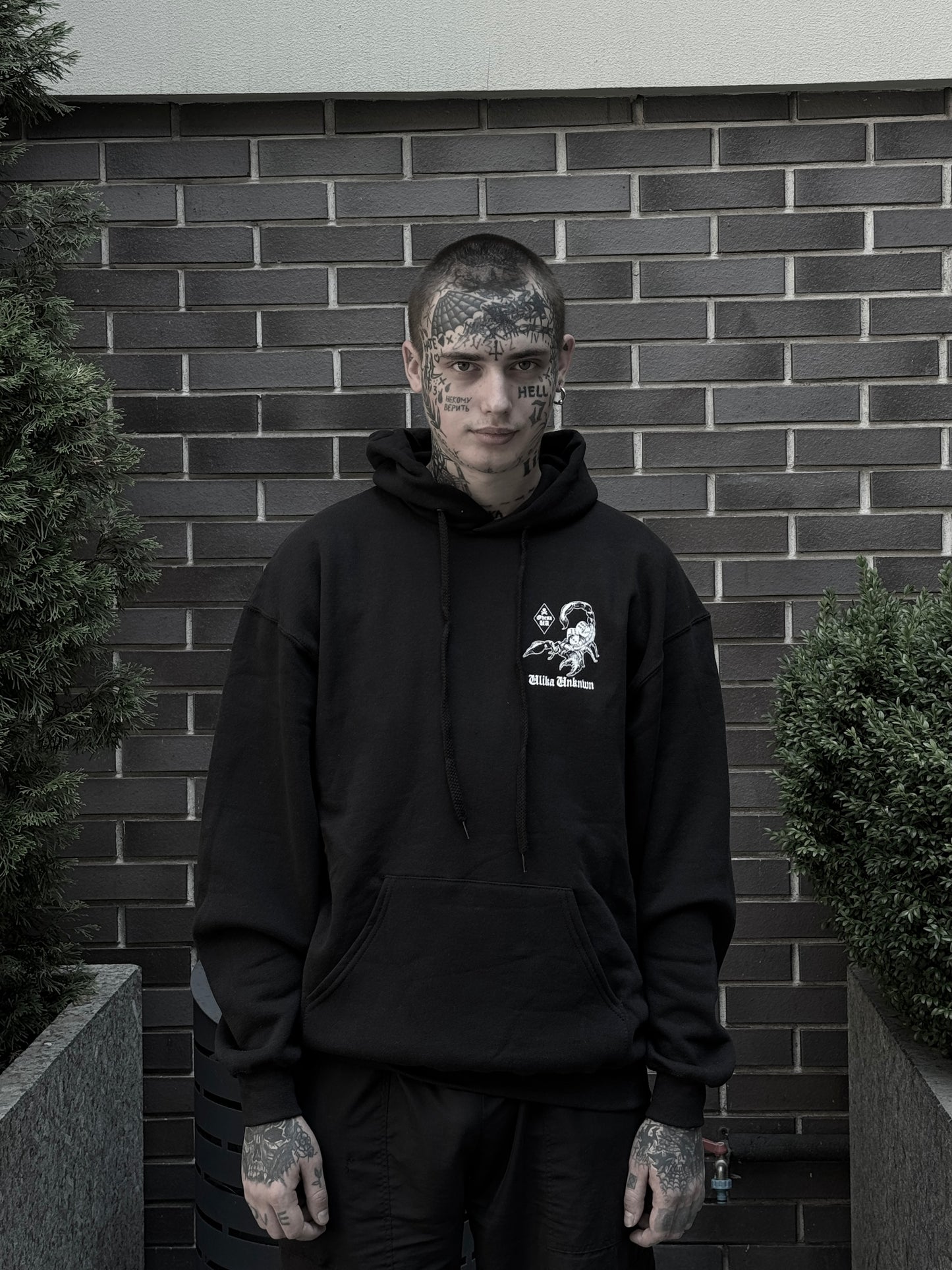 SCORPION HOODIE SCHWARZ