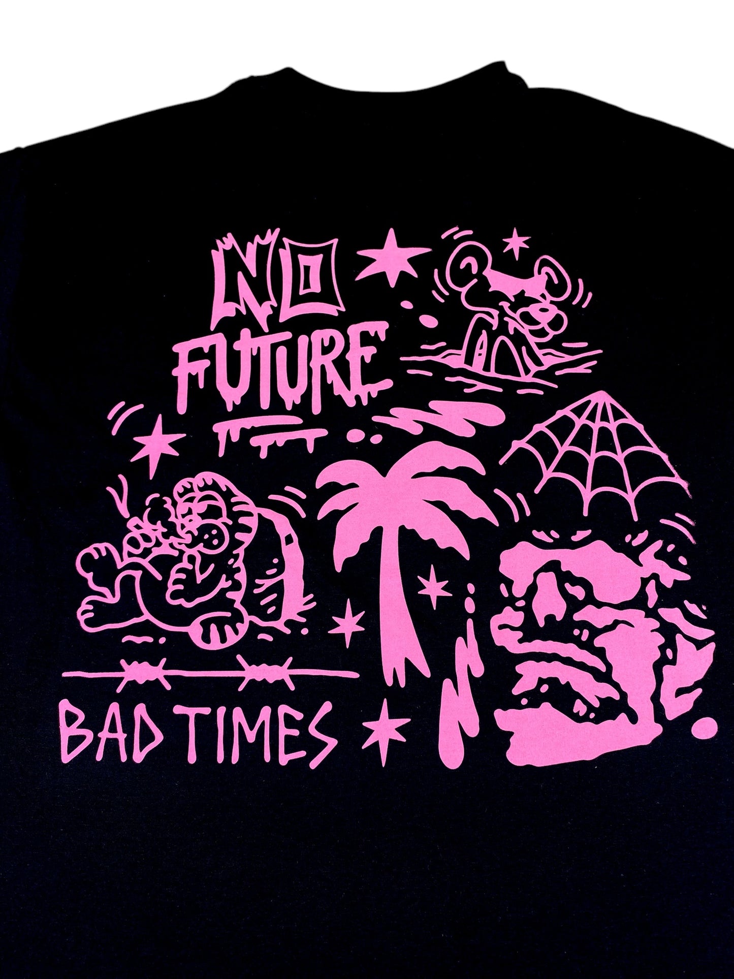 NO FUTURE T-SHIRT SCHWARZ
