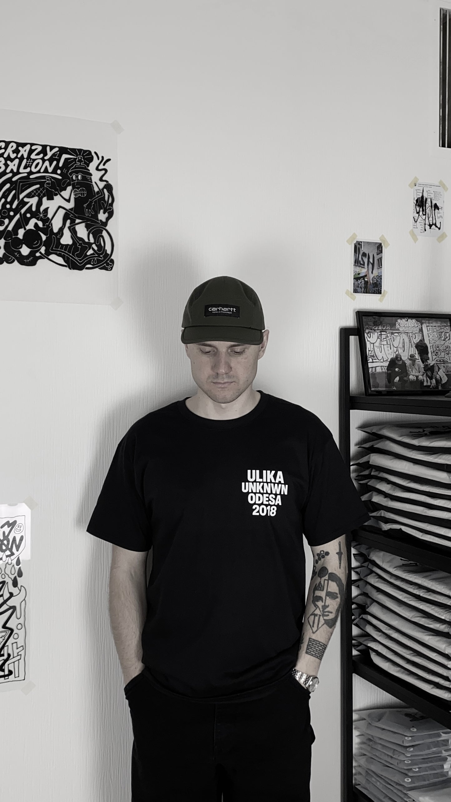 2018 T-SHIRT SCHWARZ