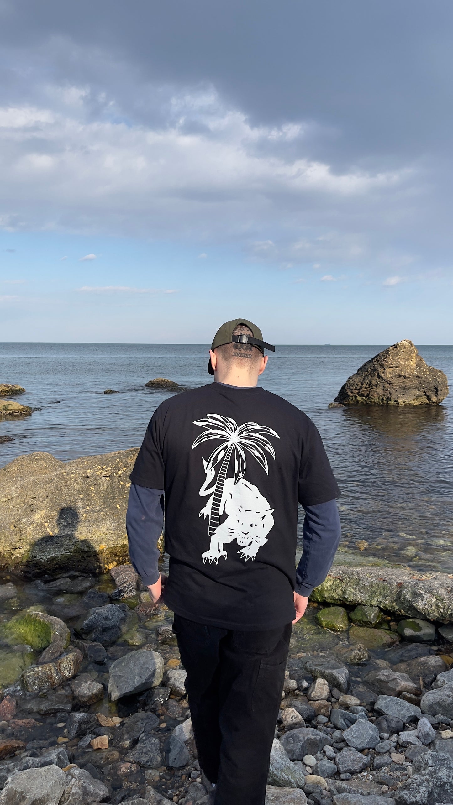 PANTHER T-SHIRT SCHWARZ
