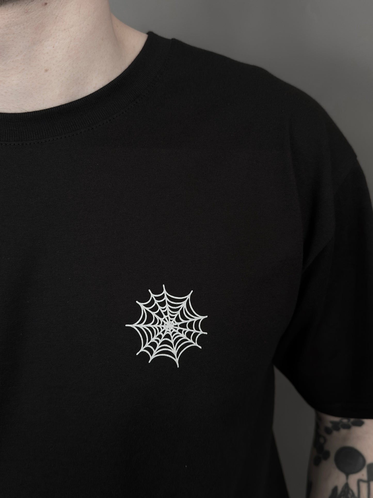 COBWEB LOGO T-SHIRT SCHWARZ