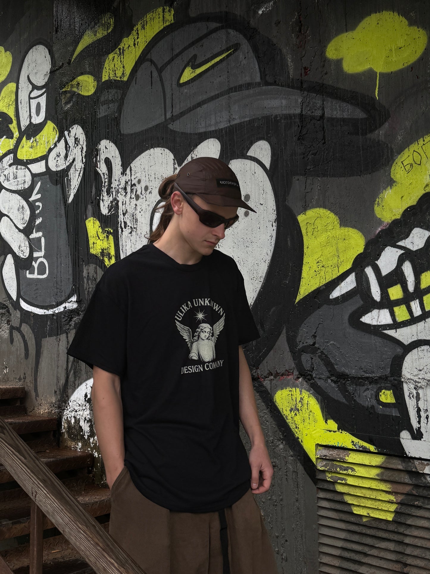 ANGEL T-SHIRT SCHWARZ