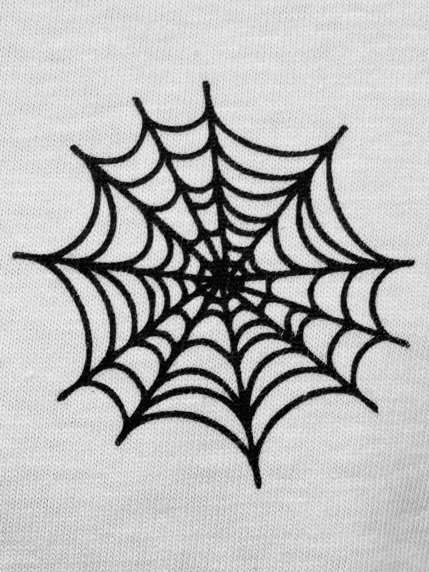 COBWEB LOGO T-SHIRT WEISS