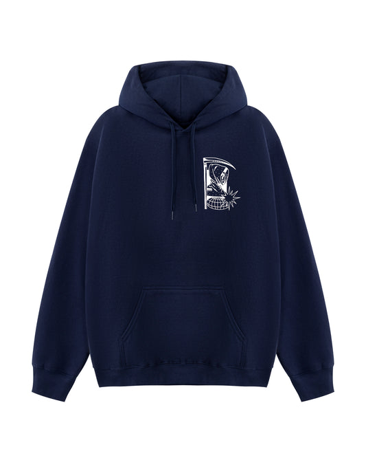 ??? HOODIE DUNKELBLAUER