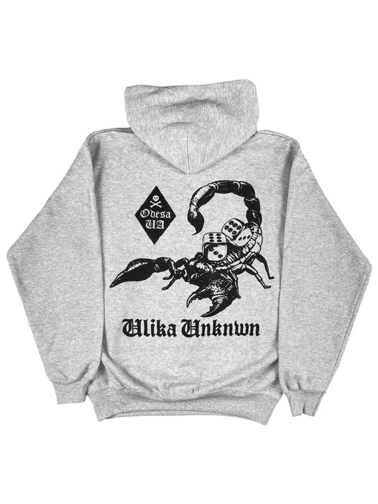 SCORPION HOODIE GRAU