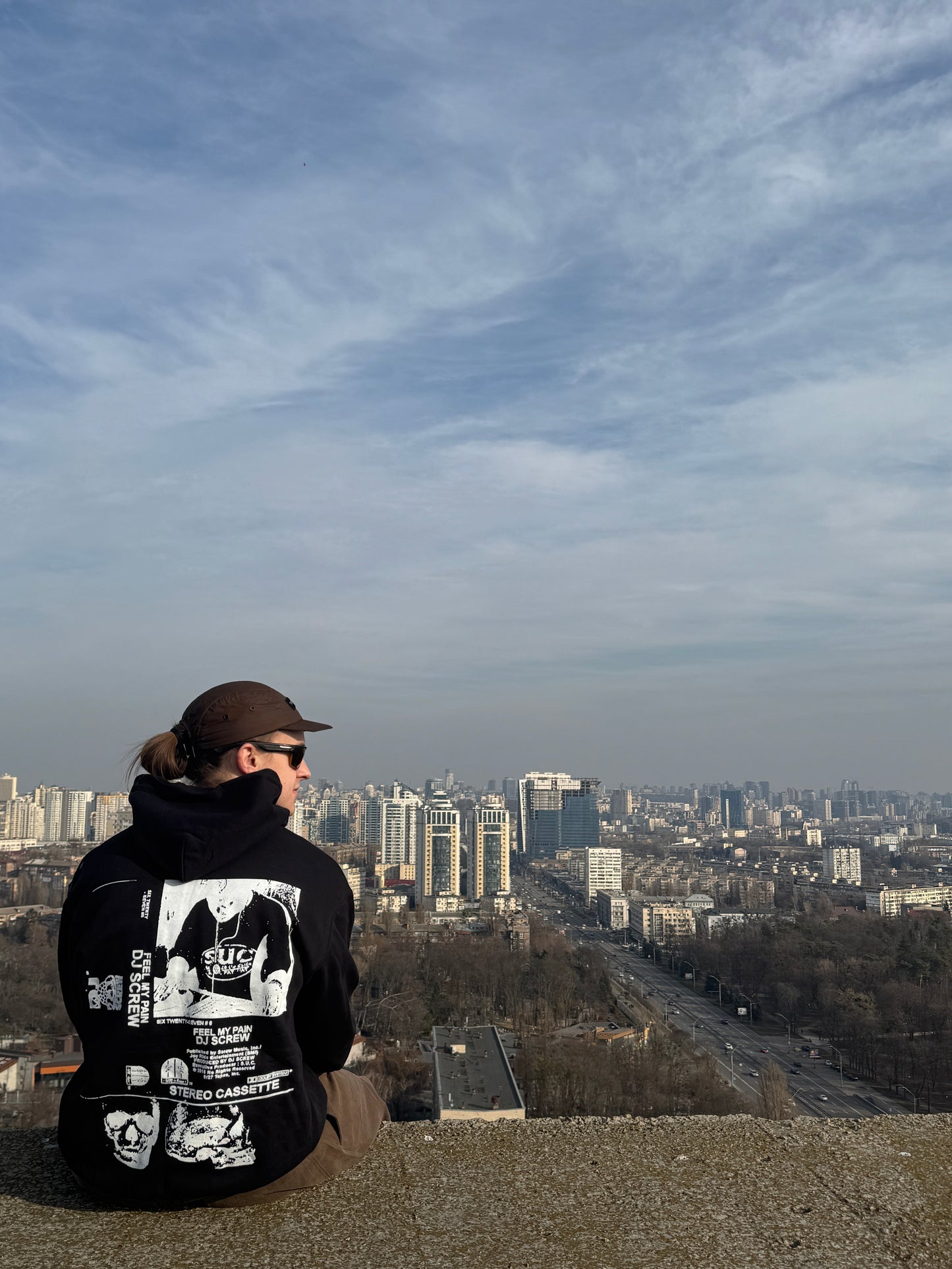 DJ SCREW HOODIE SCHWARZ