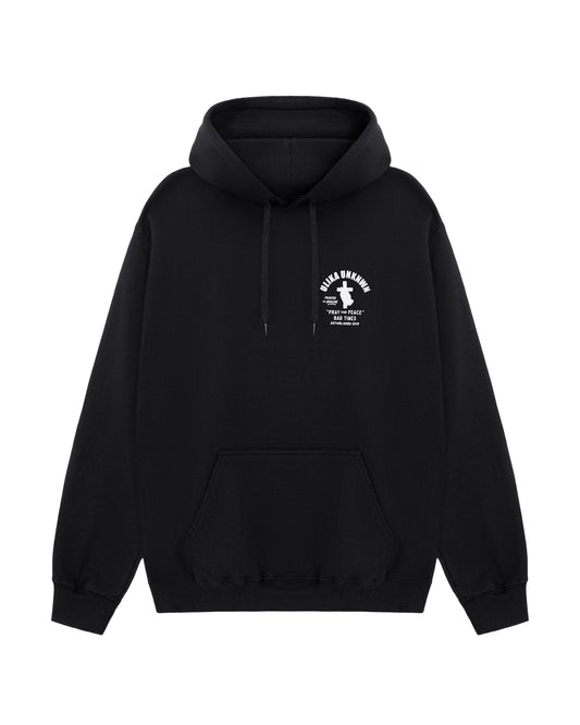 CROSS HOODIE SCHWARZ