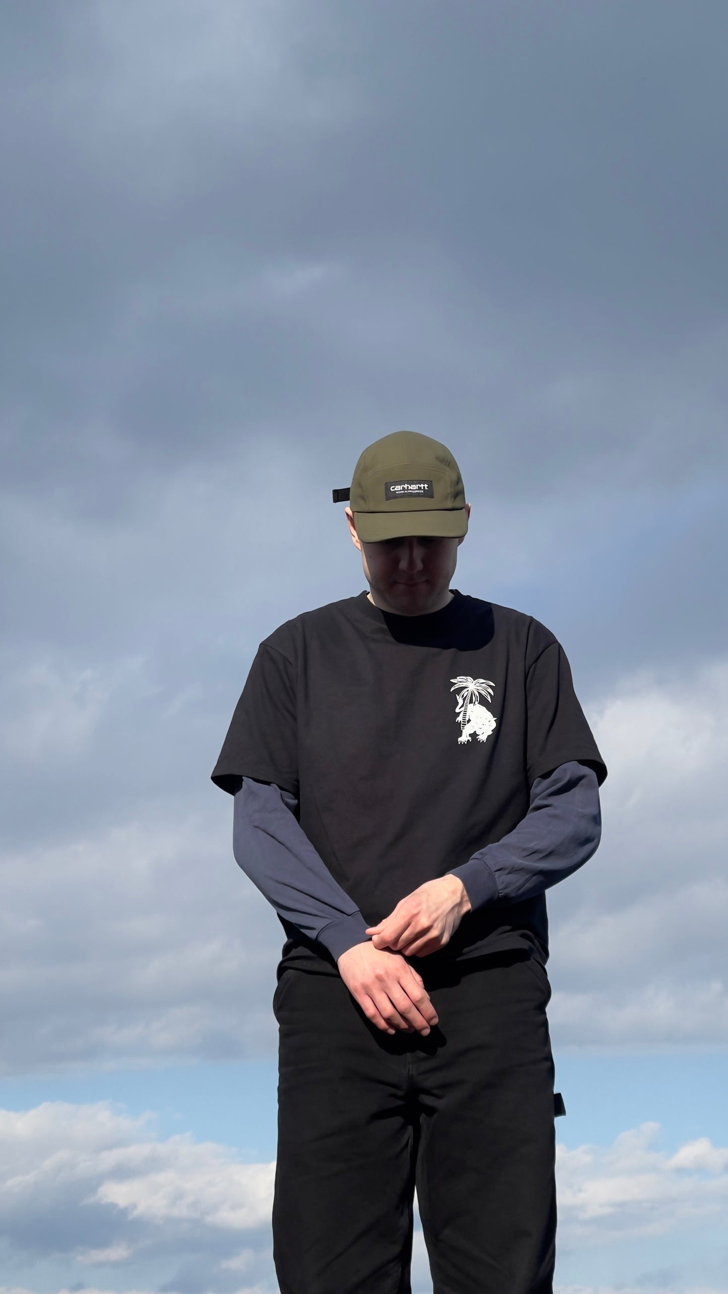 PANTHER T-SHIRT SCHWARZ