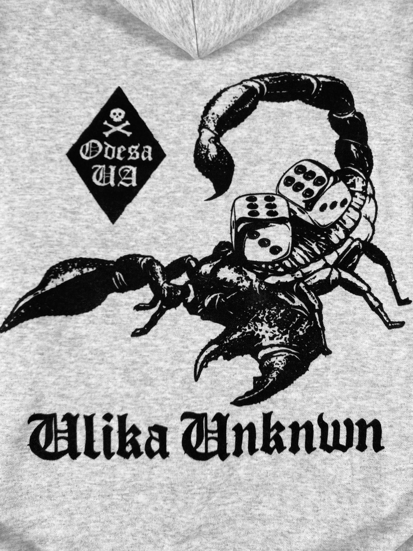 SCORPION HOODIE GRAU