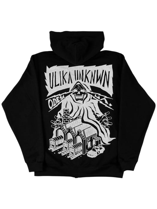 TRAINS ZIP-HOODIE SCHWARZ