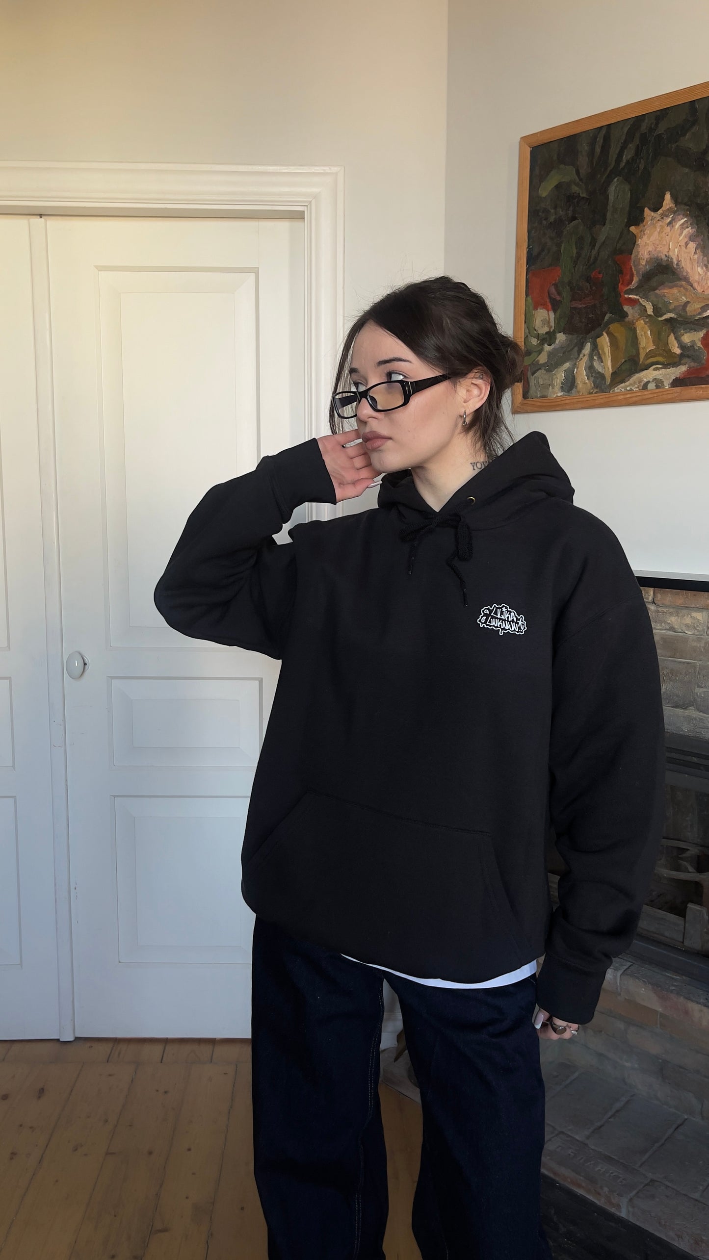 PRAY HOODIE SCHWARZ