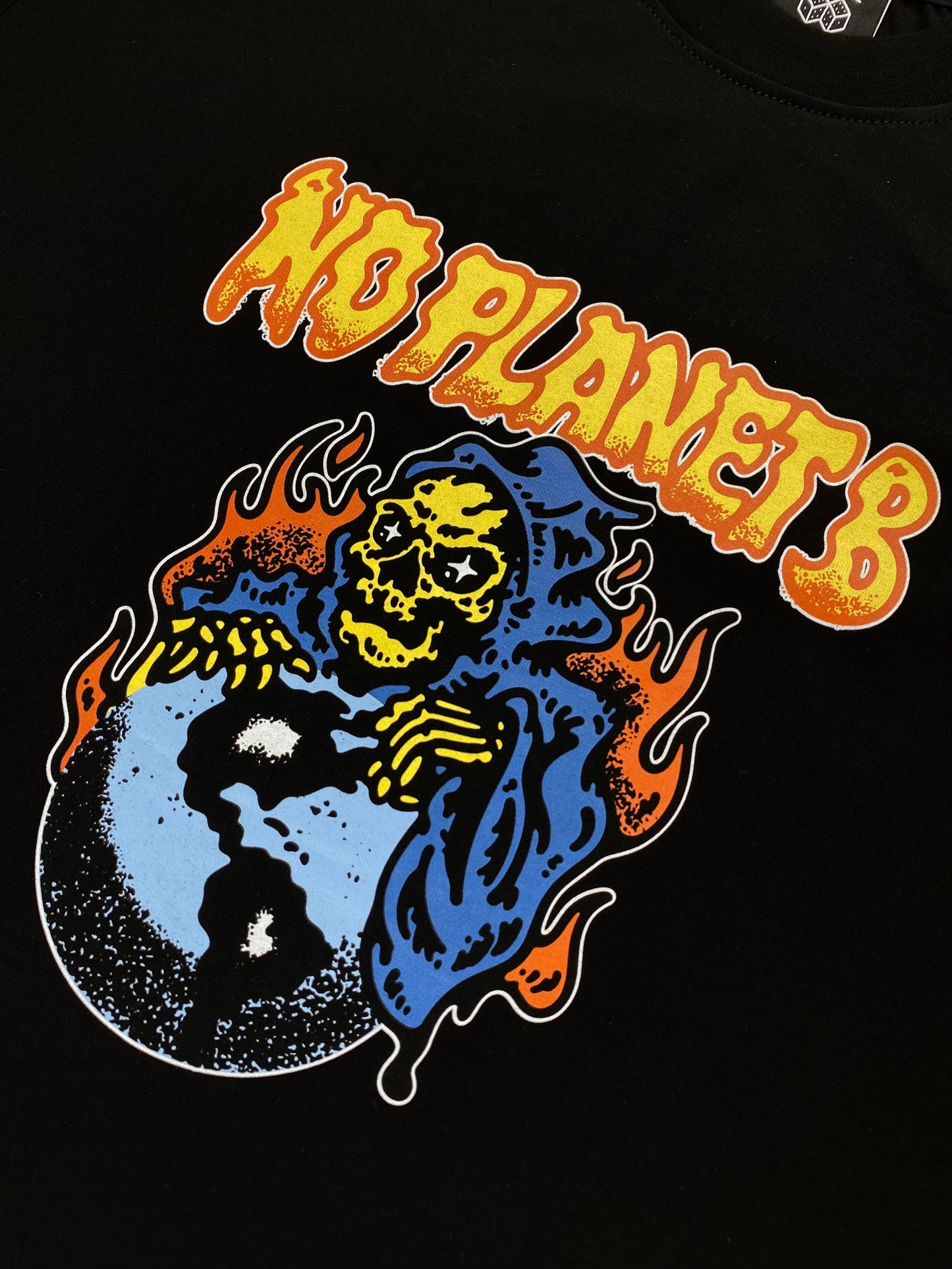 NO PLANET B T-SHIRT SCHWARZ