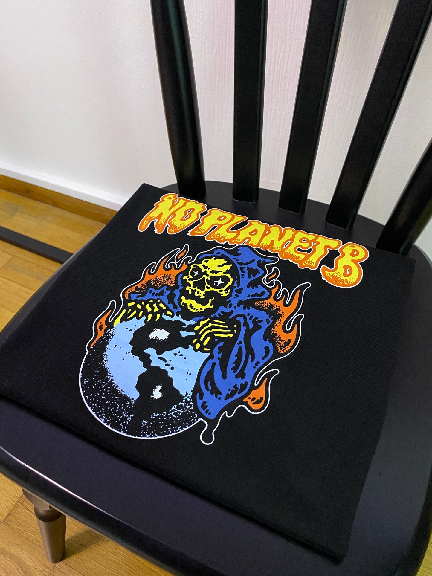 NO PLANET B T-SHIRT SCHWARZ
