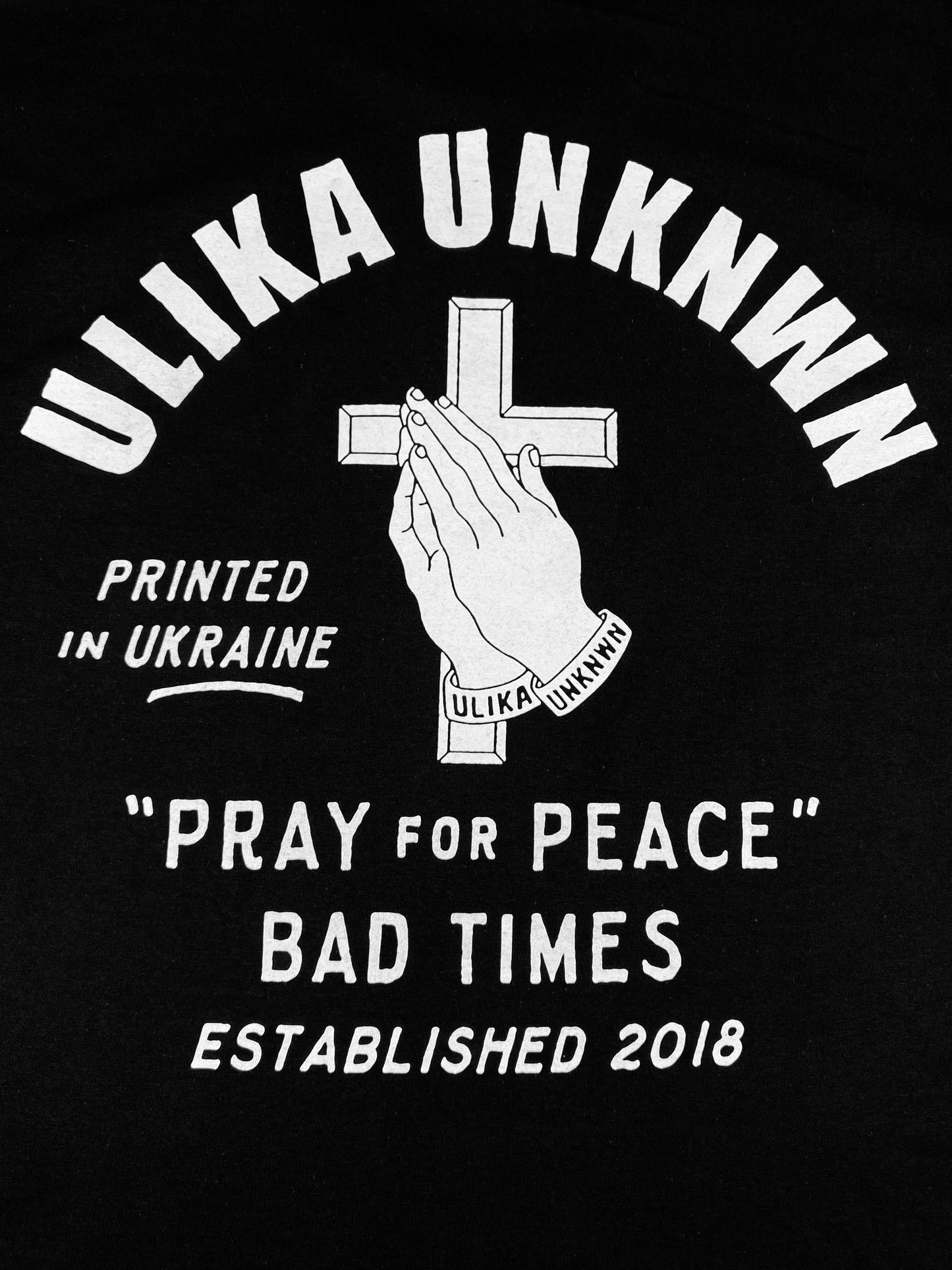 CROSS T-SHIRT SCHWARZ
