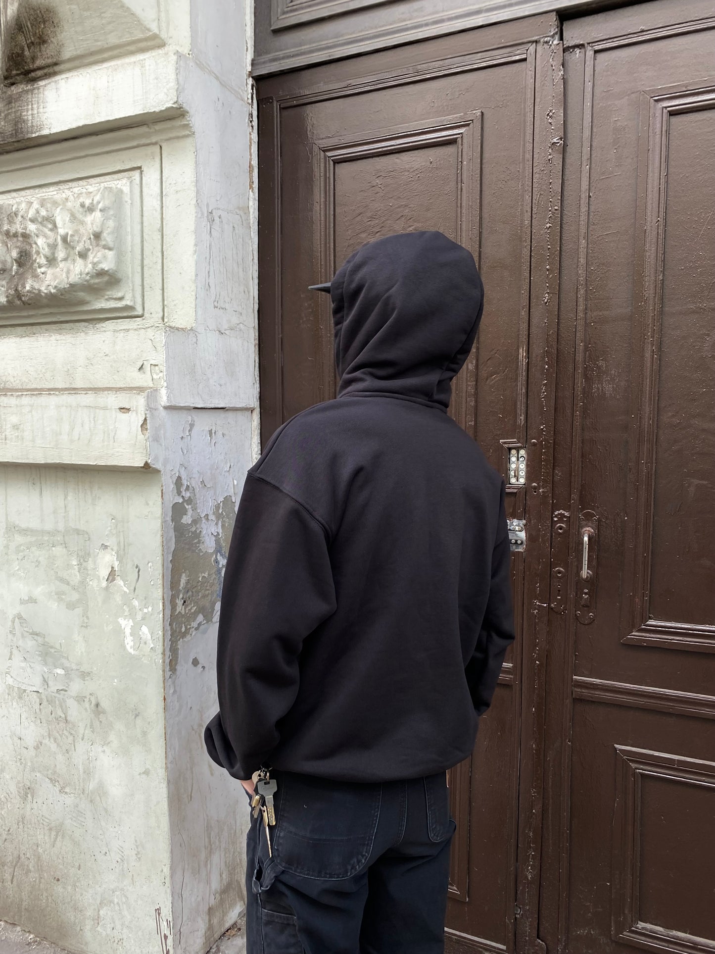 NO PLANET B HOODIE SCHWARZ