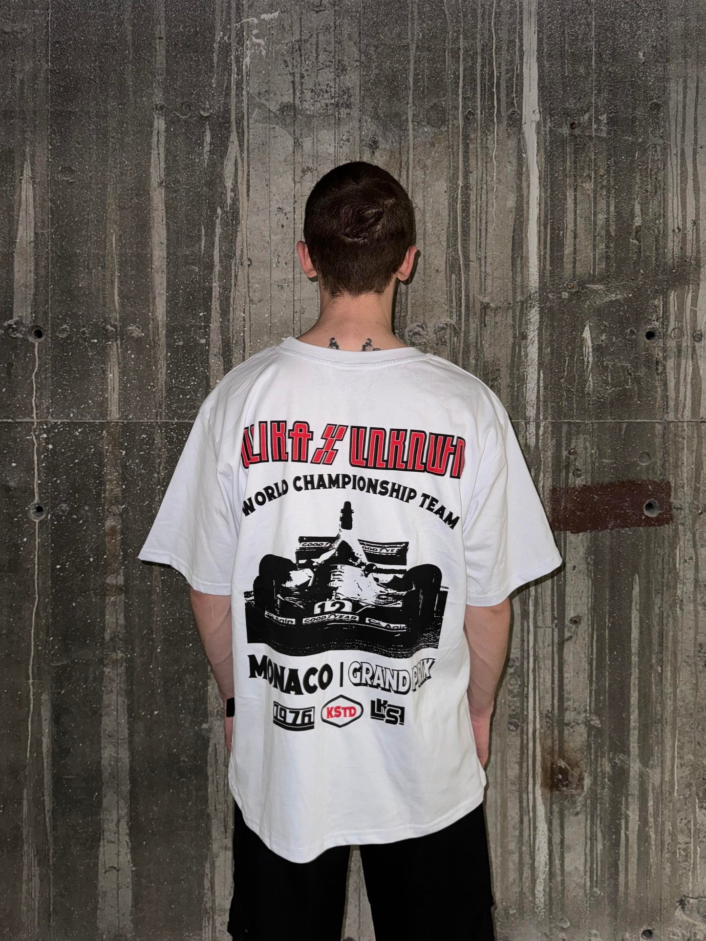 GRAND PRIX T-SHIRT WEISS