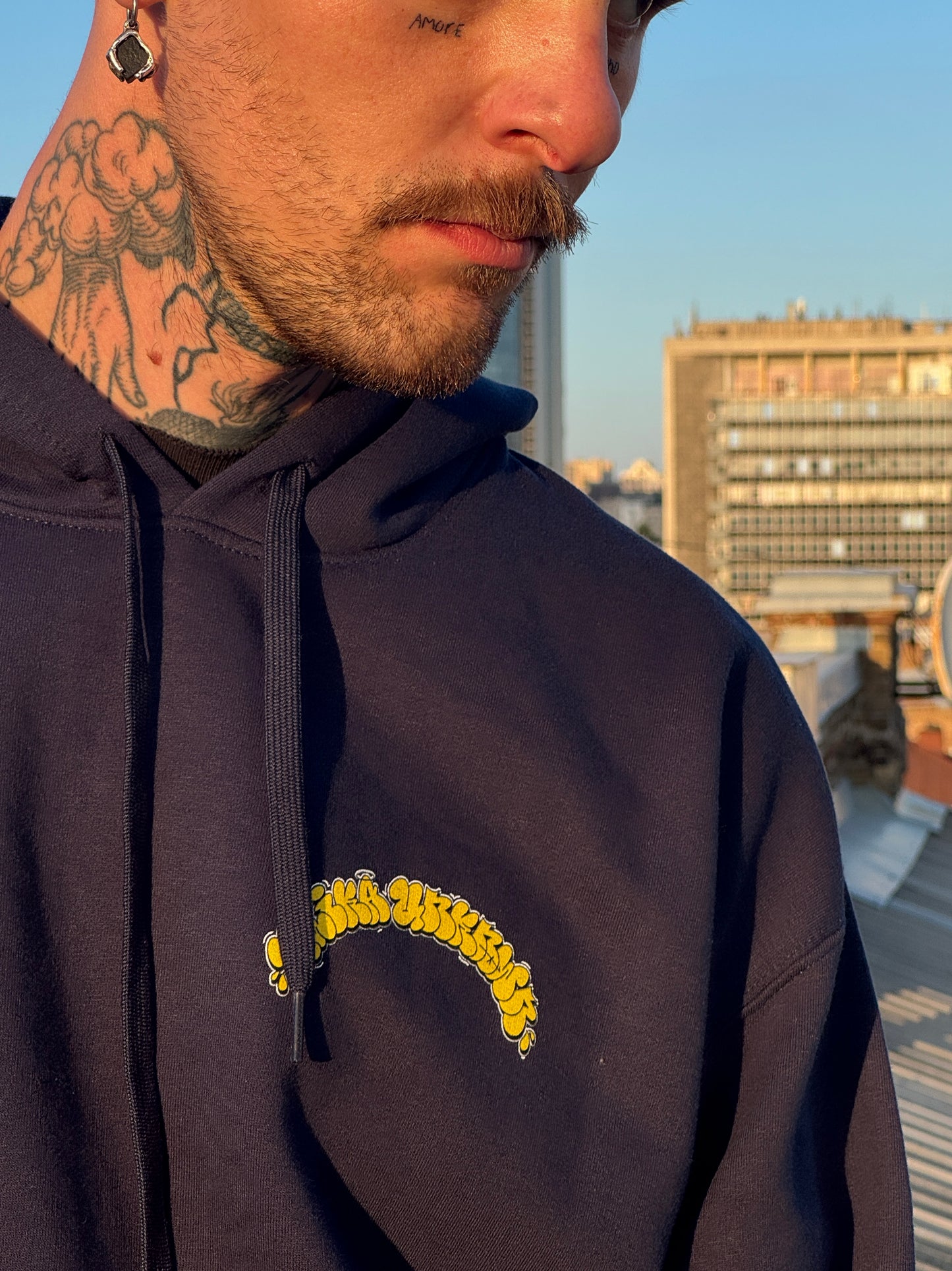 CHAMPIONS HOODIE DUNKELBLAUER