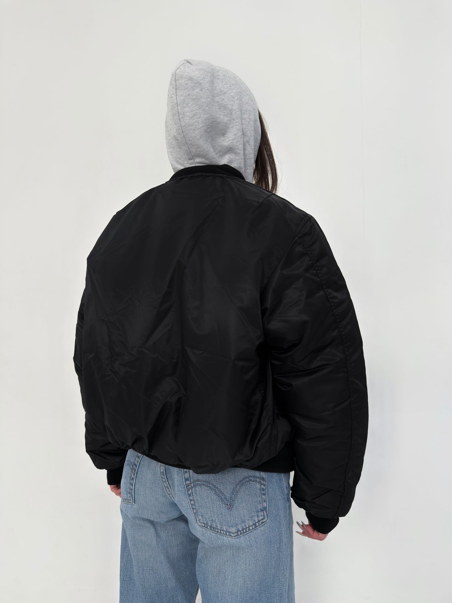BASIC BOMBERJACKE SCHWARZ
