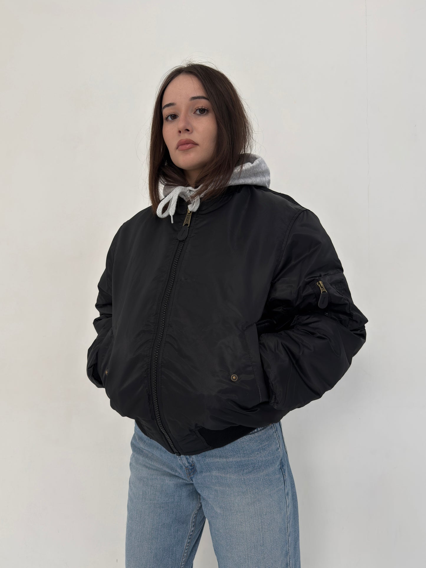 BASIC BOMBERJACKE SCHWARZ