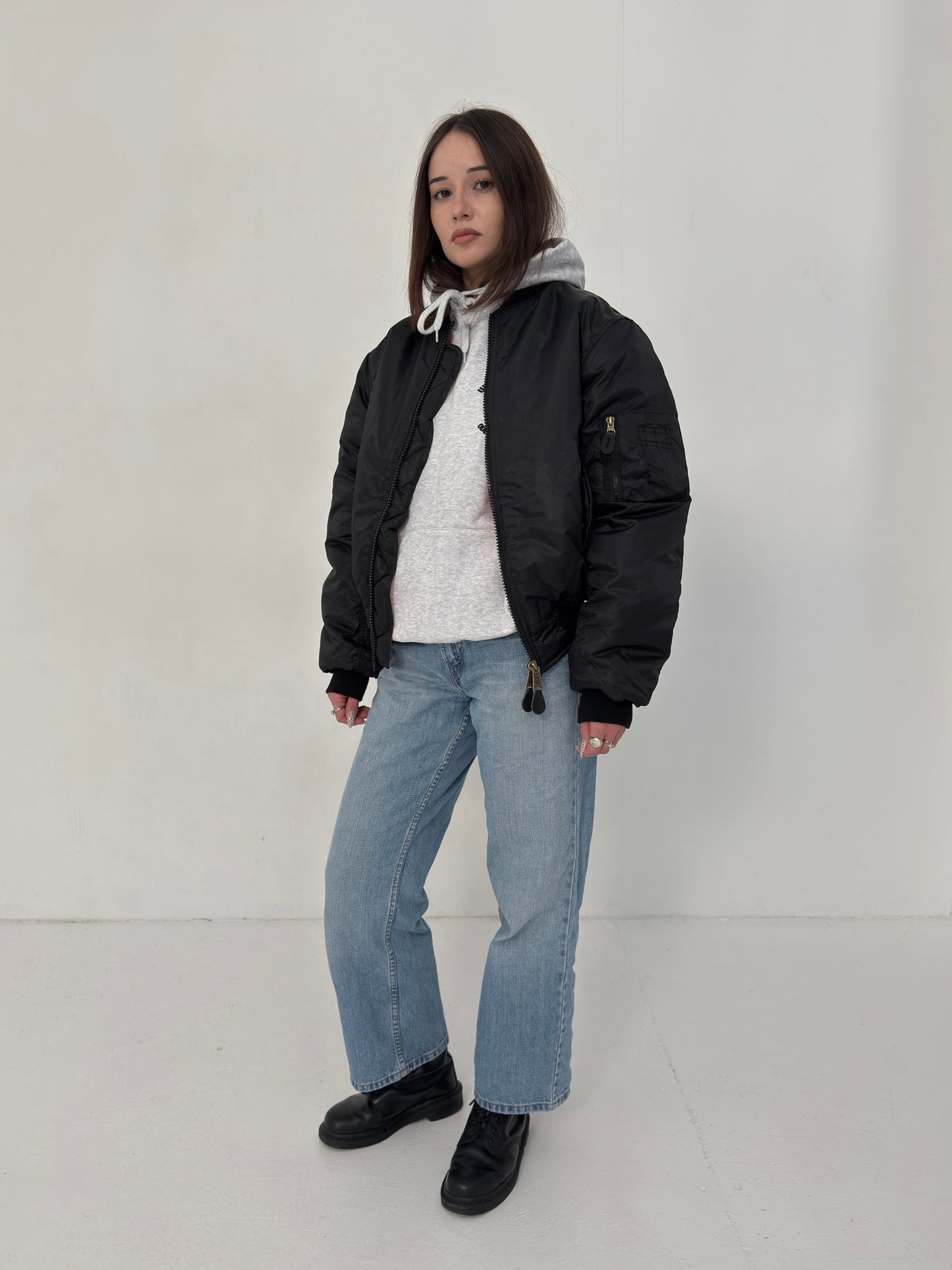 BASIC BOMBERJACKE SCHWARZ