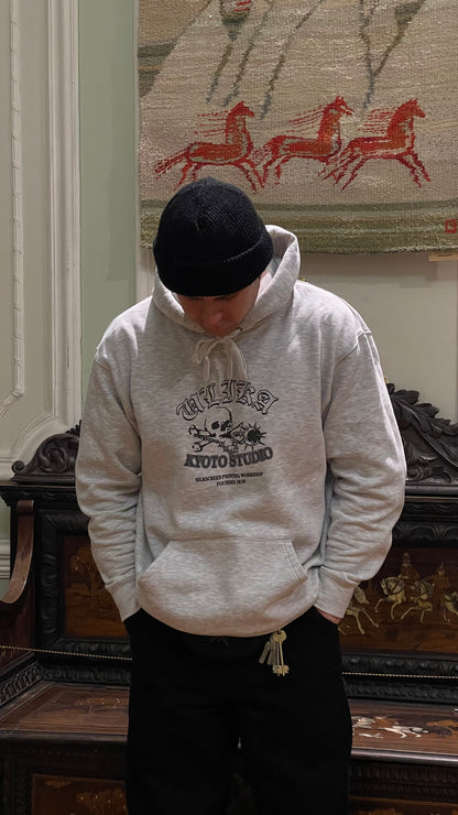 WORKSHOP HOODIE GRAU