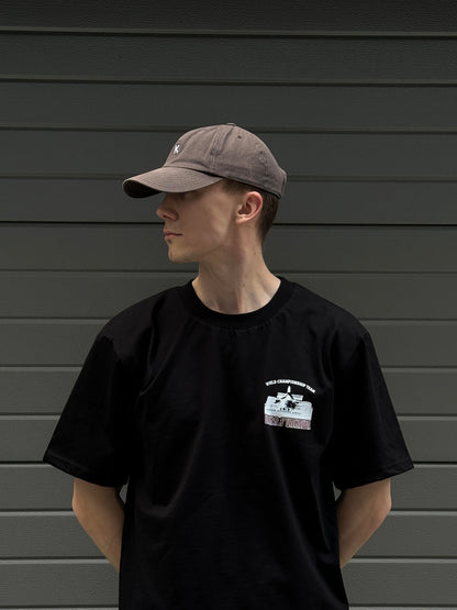 GRAND PRIX T-SHIRT SCHWARZ