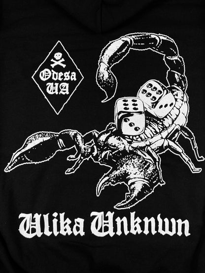 SCORPION HOODIE SCHWARZ