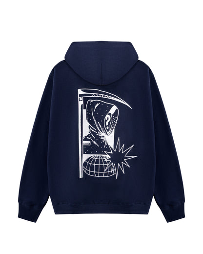 ??? HOODIE DUNKELBLAUER