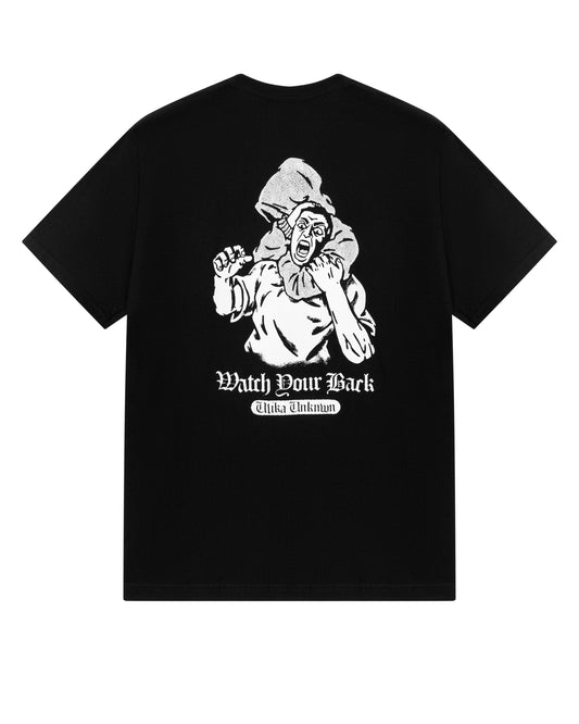 WATCH BACK T-SHIRT SCHWARZ