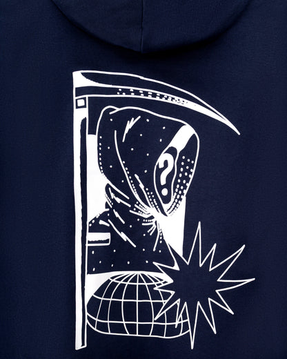 ??? HOODIE DUNKELBLAUER