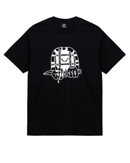 LOCKED T-SHIRT SCHWARZ