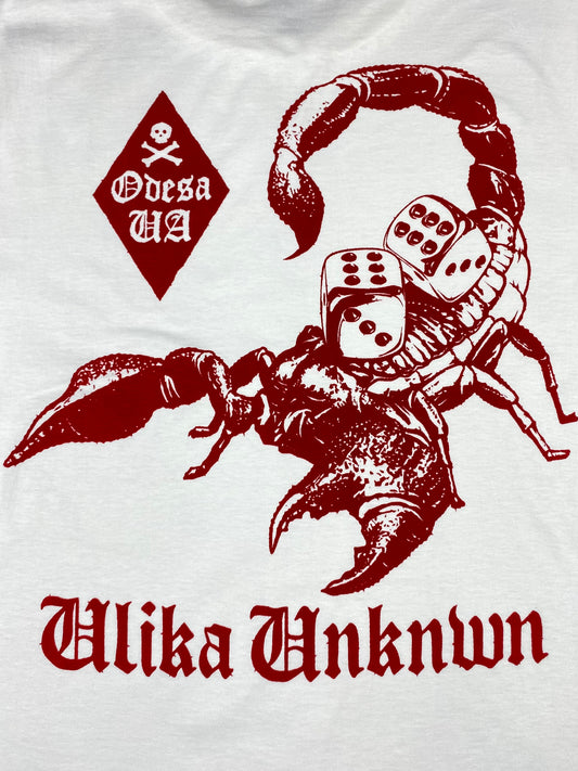 SCORPION T-SHIRT WEISS