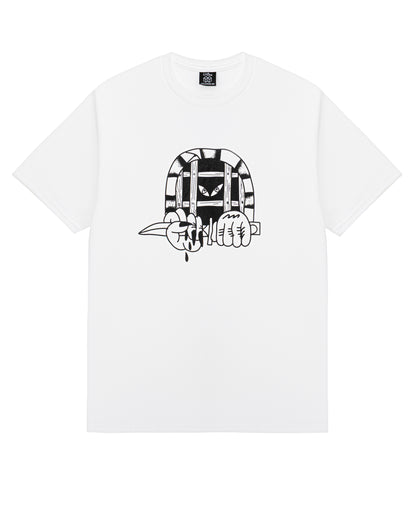 LOCKED T-SHIRT WEISS
