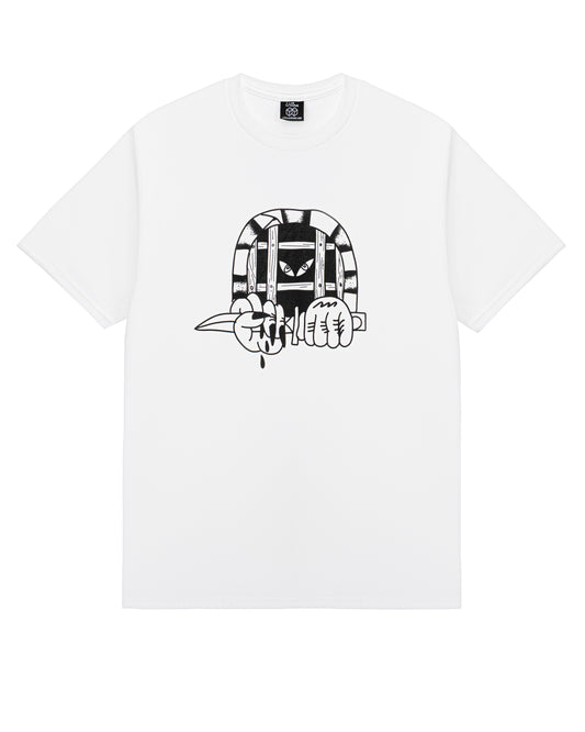 LOCKED T-SHIRT WEISS
