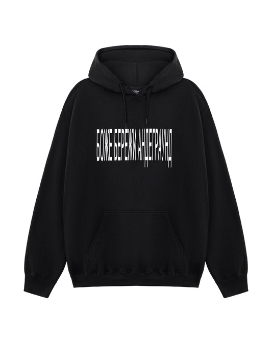 UNDERGROUND HOODIE SCHWARZ