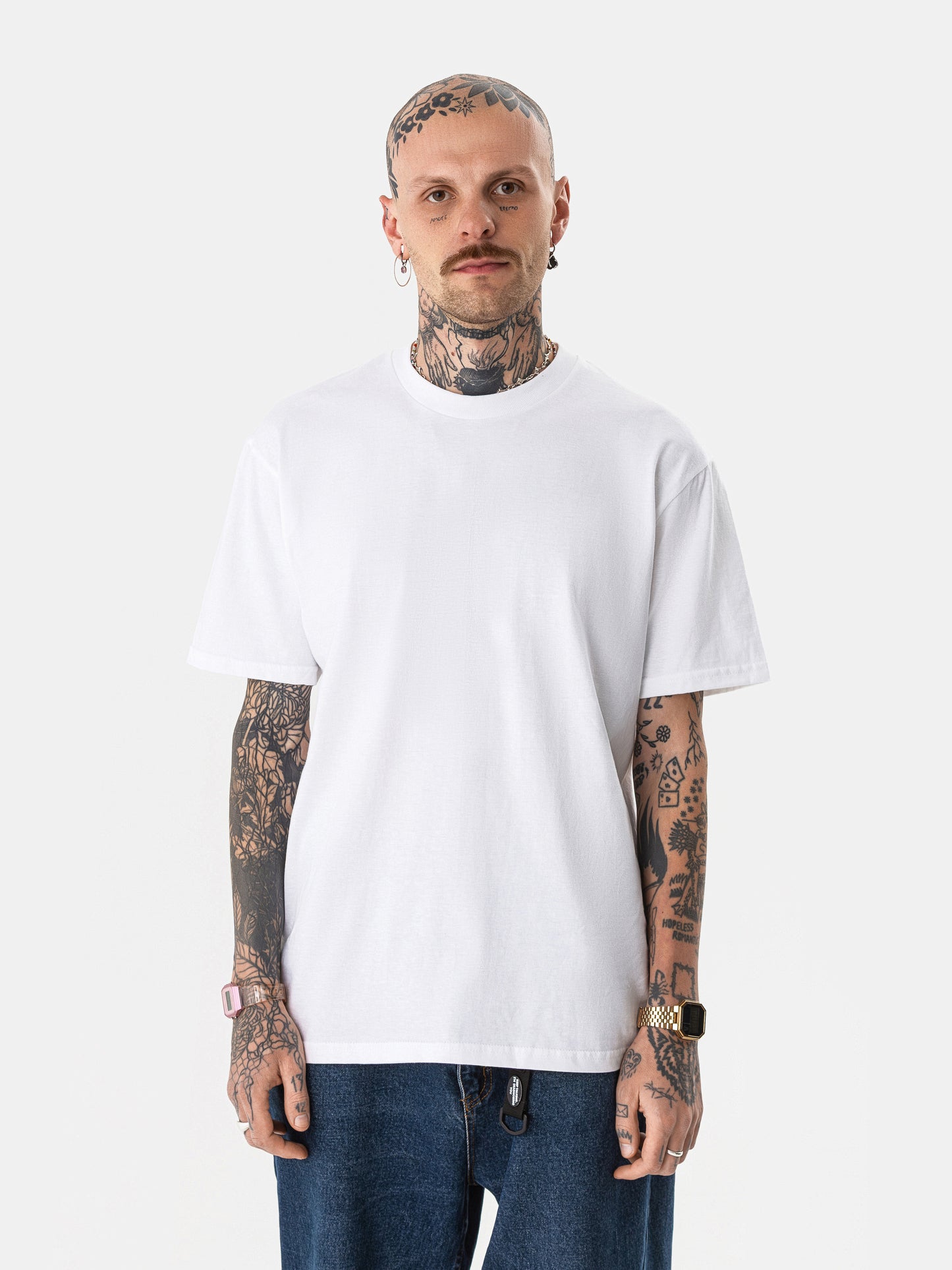 BASIC T-SHIRT WEISS