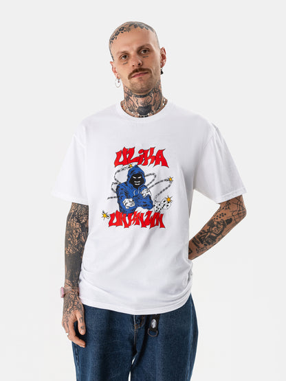 HOOD REAPER T-SHIRT WEISS